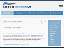 Tablet Screenshot of goedkoop-treinkaartje.nl